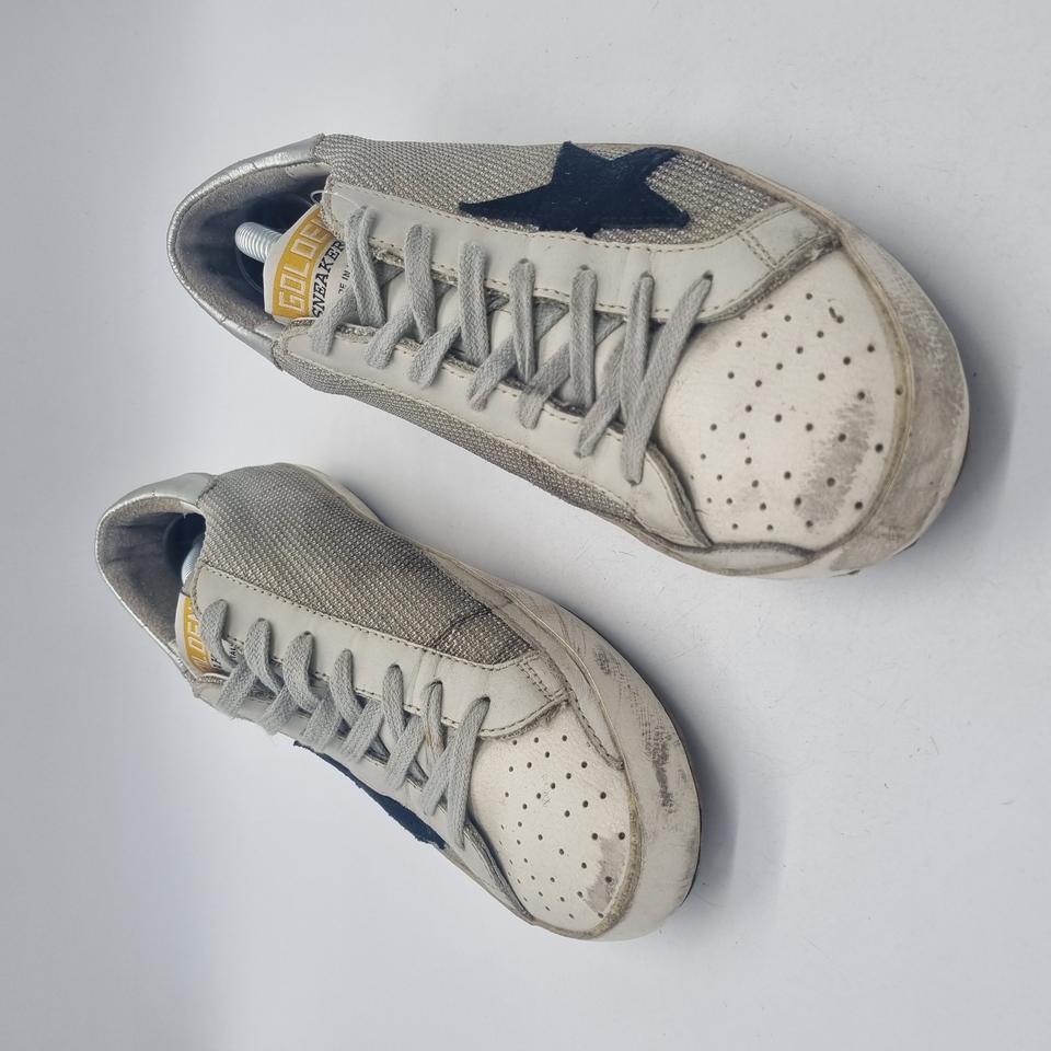 골든구스 슈퍼스타 그레이코드 실버탭 남성 250mm