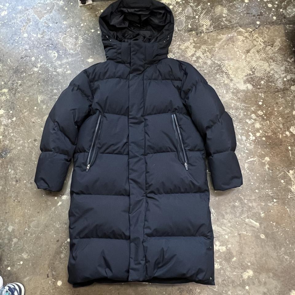 L) 지오다노 덕다운 롱패딩 점퍼 오리털 롱패딩