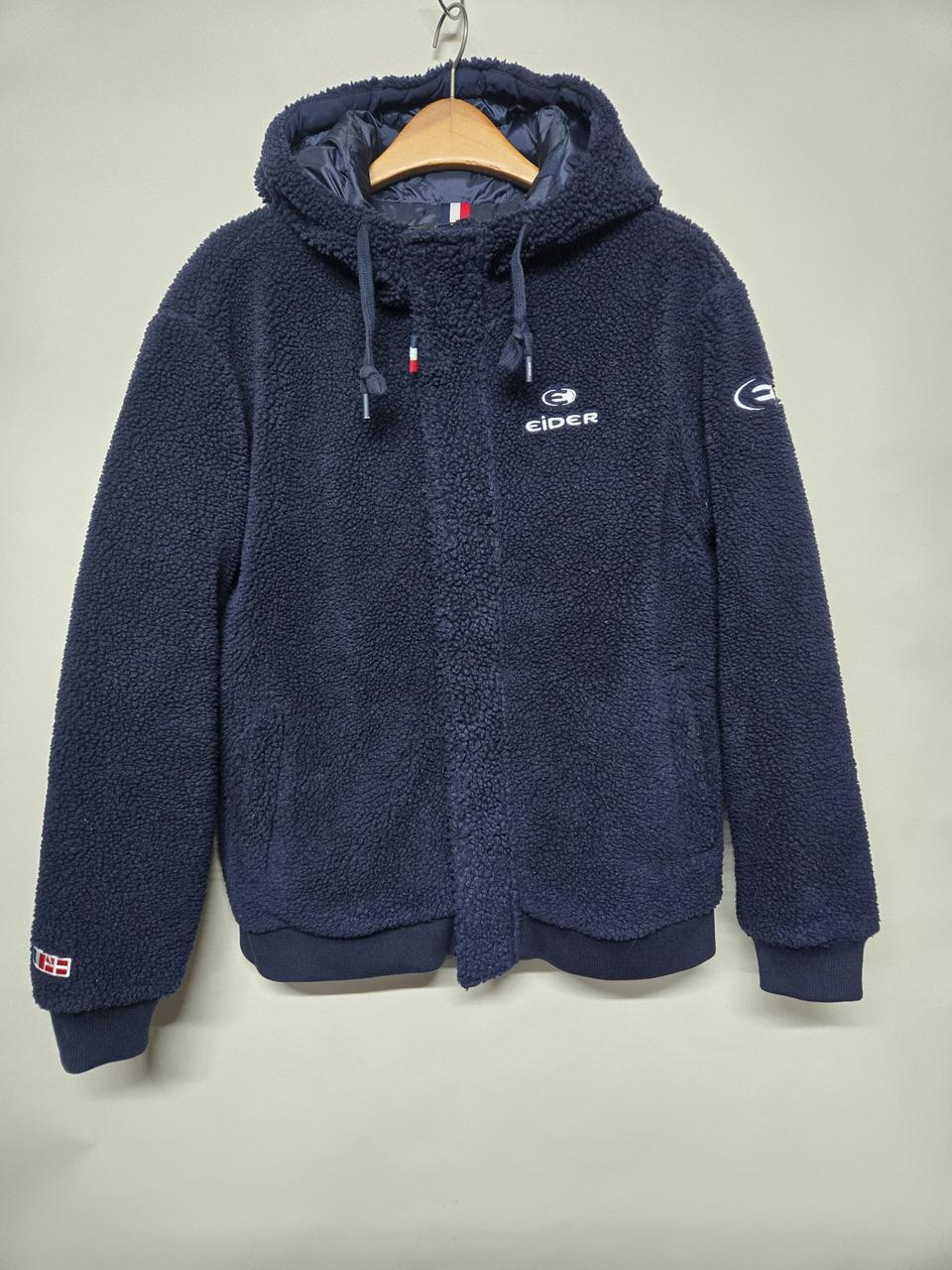 아이더 패딩 플리스  보아 재킷 네이비XL