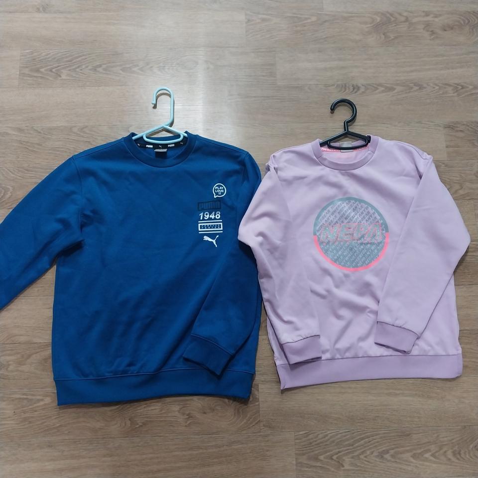 네파 푸마 겨울꺼 2벌 주니어140