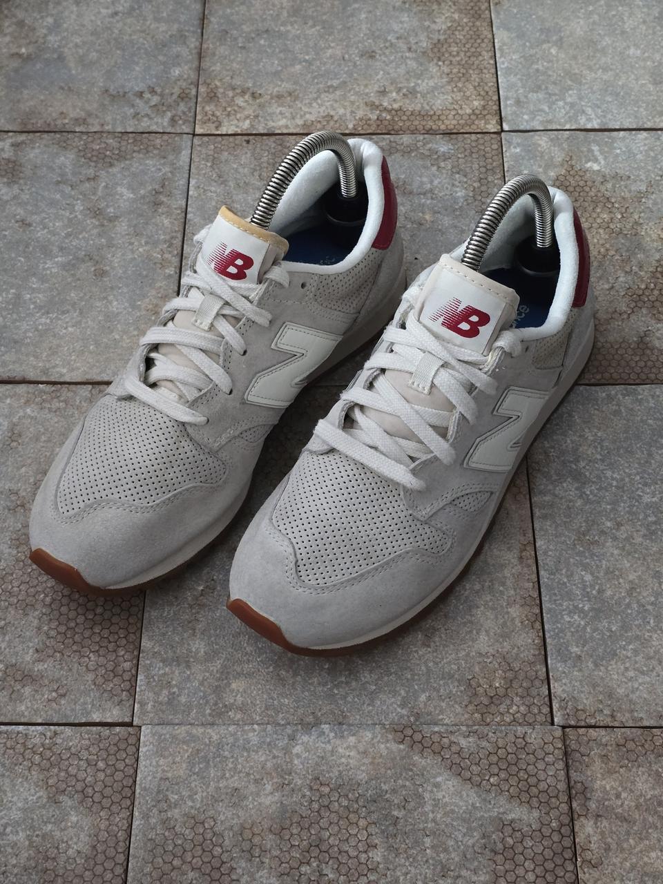(270)뉴발란스 520 아이보리 레드 스니커즈 운동화