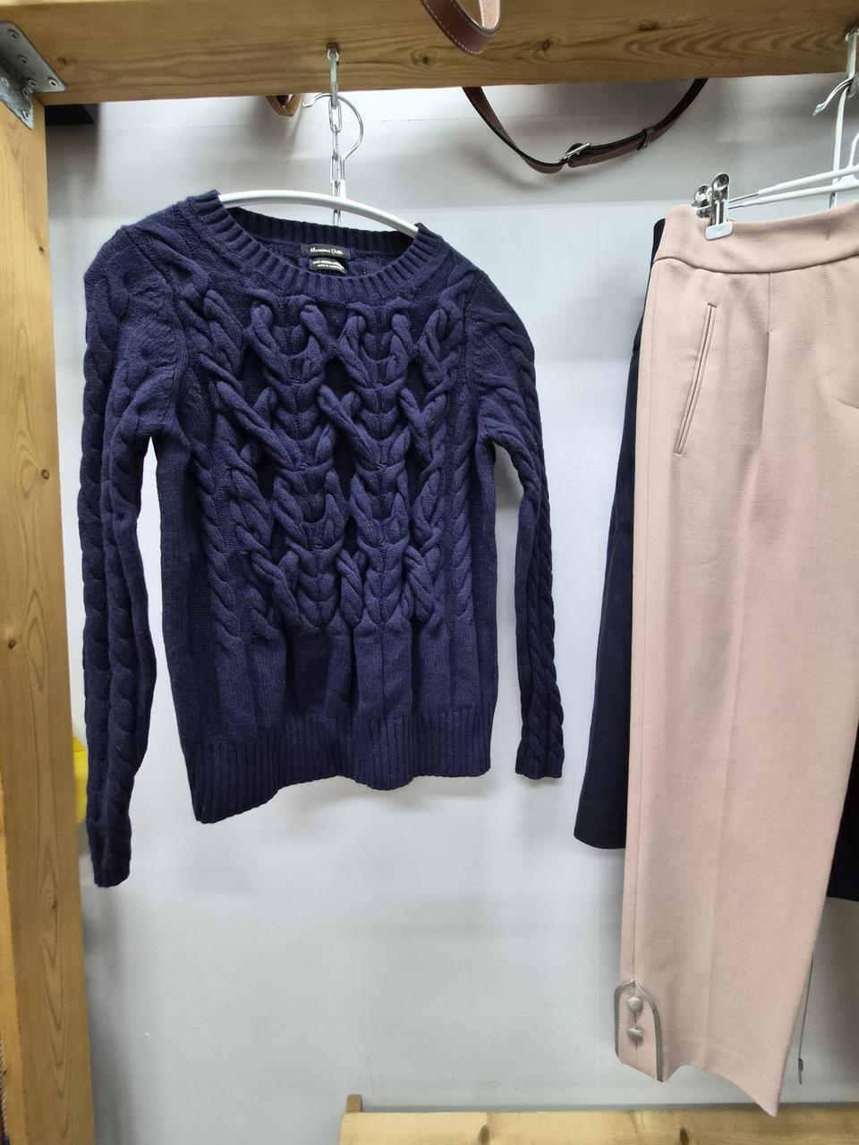 마시모두띠 울캐시미어 입체니트. 오즈세컨스판배기