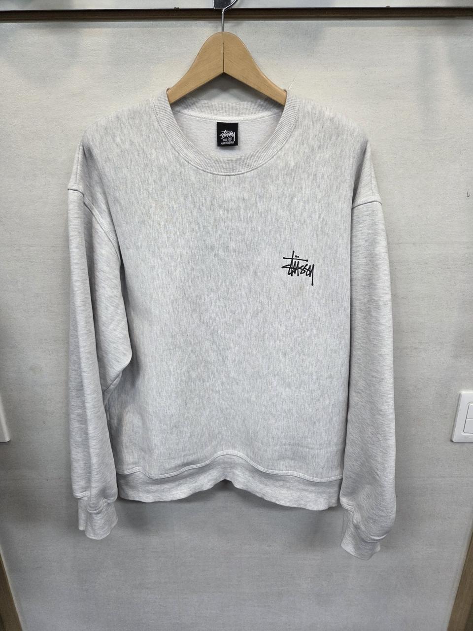 스투시 기모 맨투맨 xl