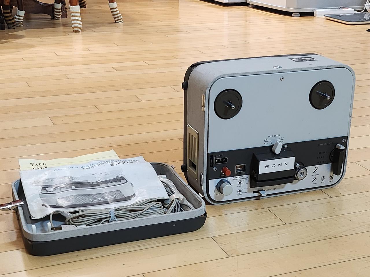 SONY 소니 TC-102A 릴테이프 오디오 데크 플레이어