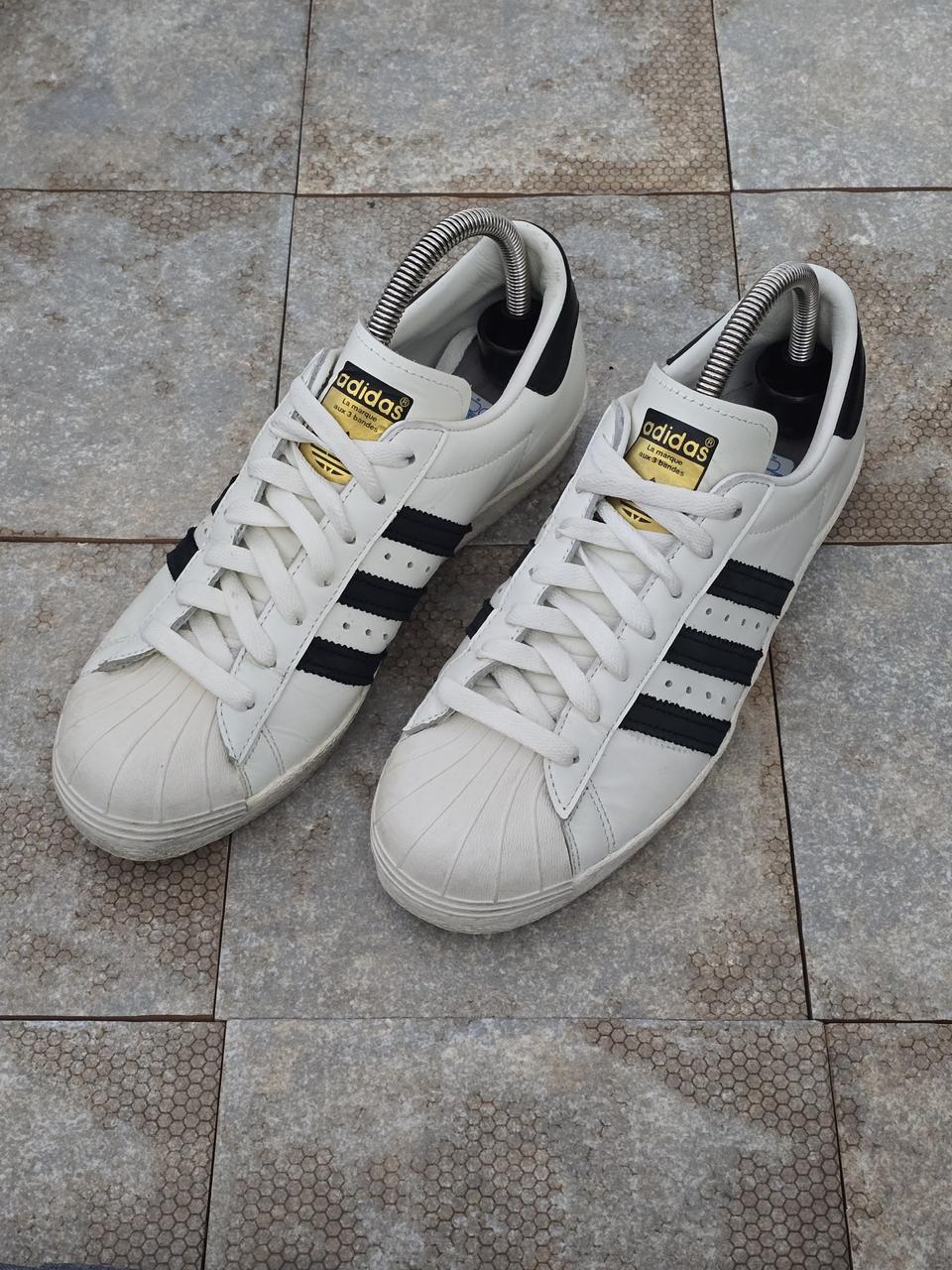 (255)아디다스 슈퍼스타 80s 빈티지 디럭스 스니커즈 운동화
