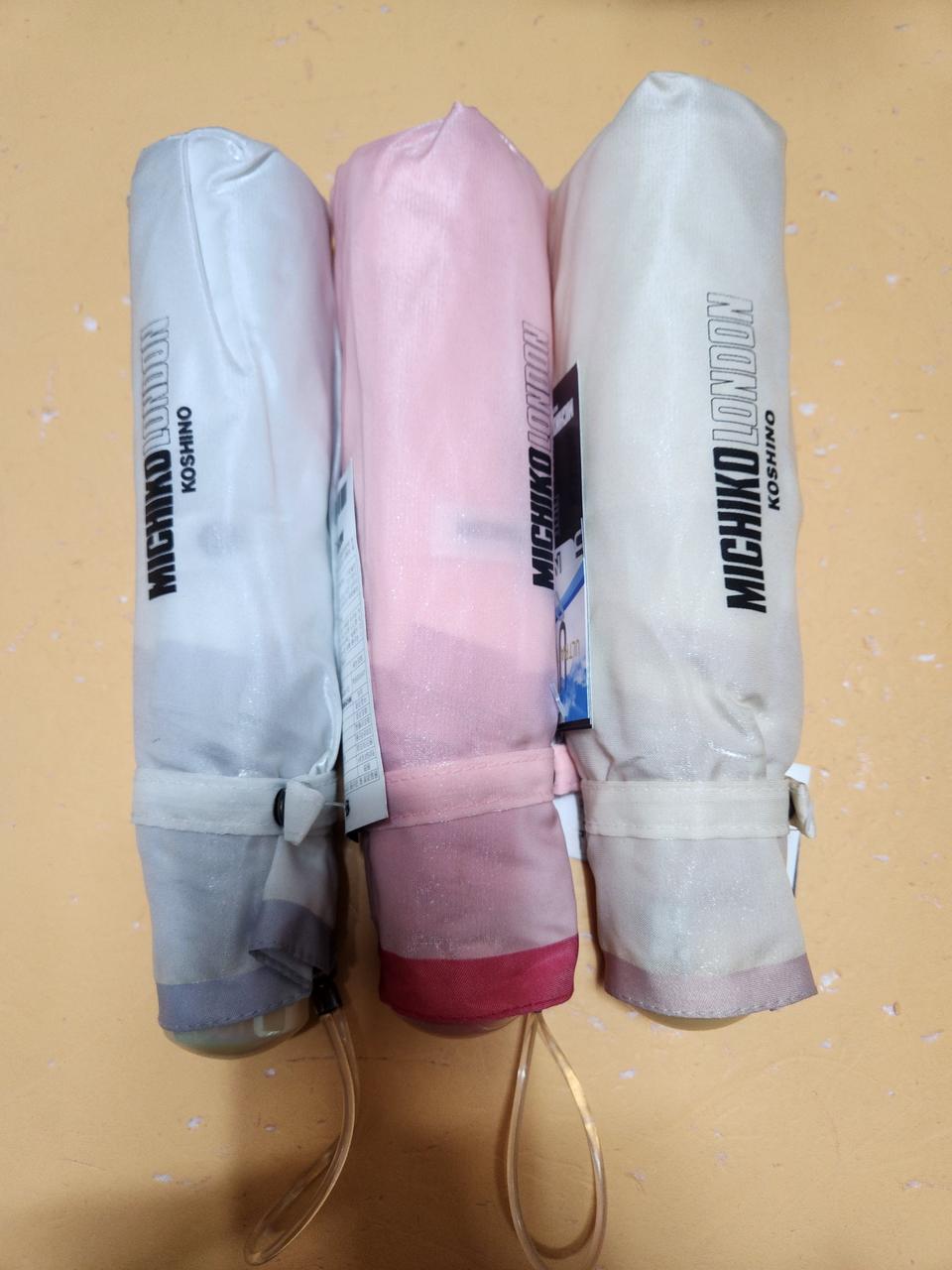 미치코런던 수동3단우산 3개. 새상품