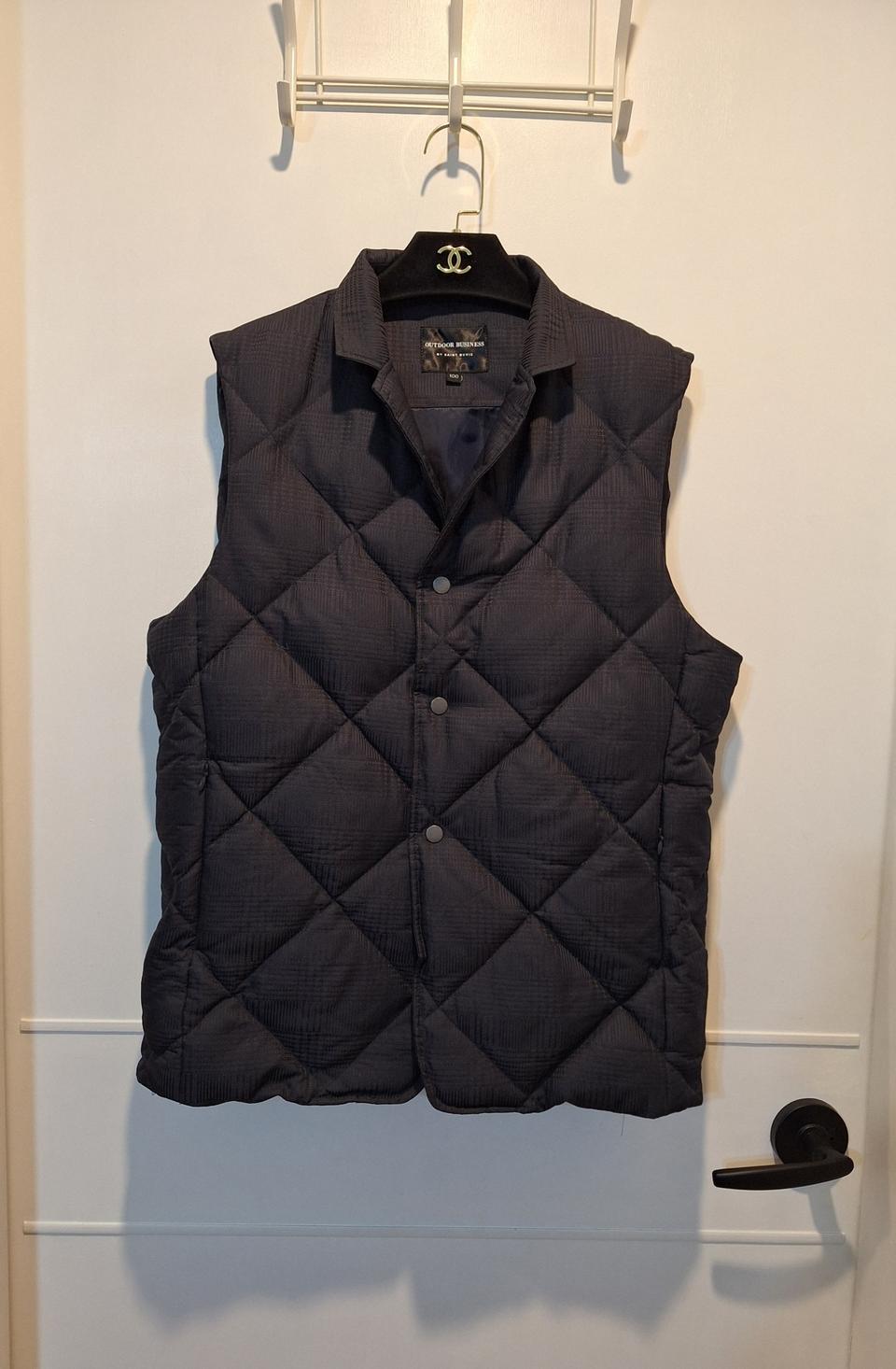 세인트비비스 남성 다운 패딩조끼