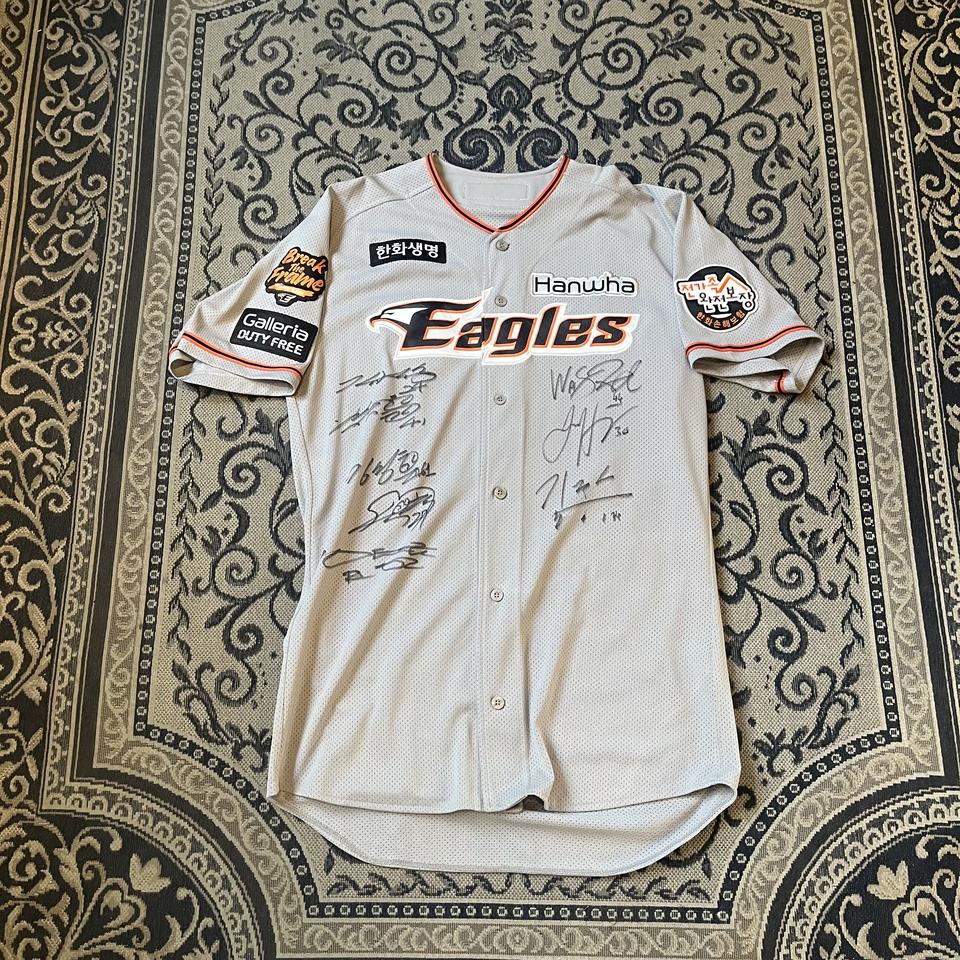한화이글스 코치 실착 유니폼/W2397
