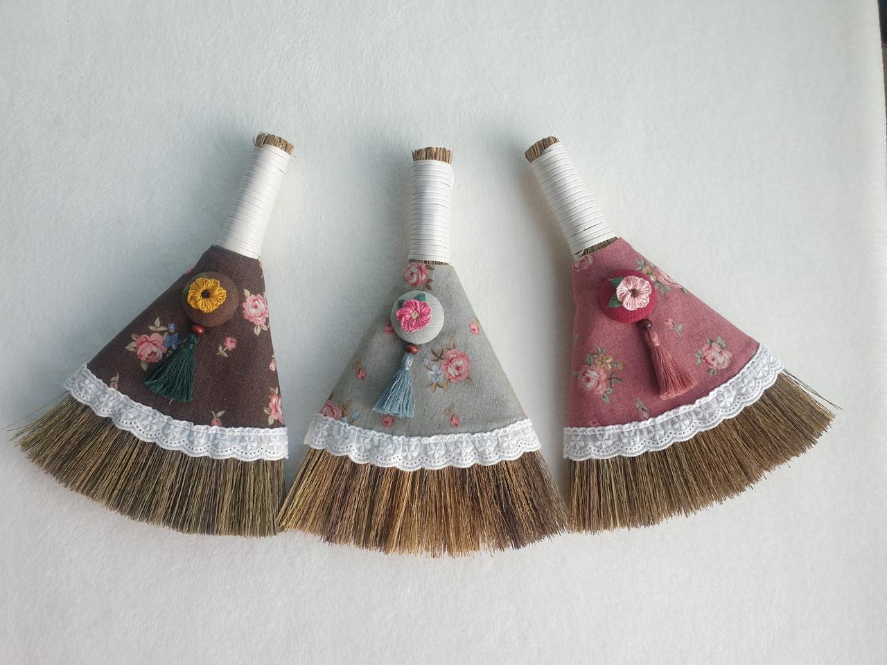 복 빗자루(손자수 태슬 장식)_3종 택1