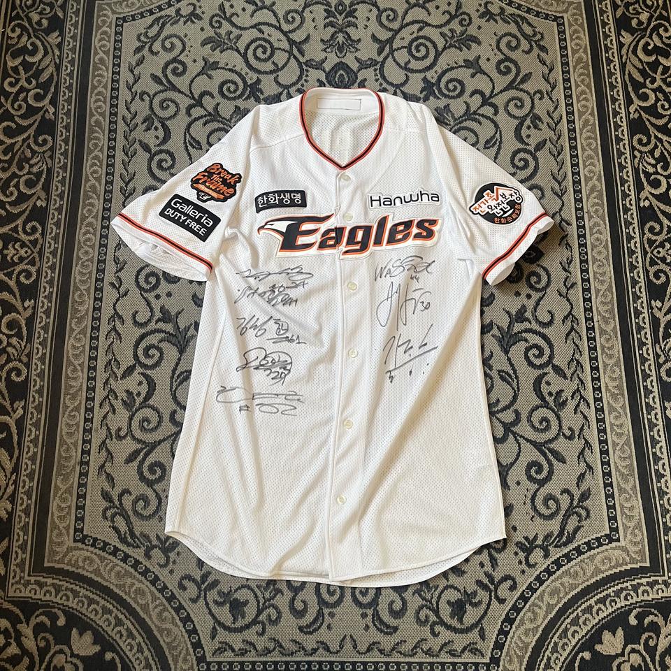 한화이글스 코치 실착 유니폼/W2399