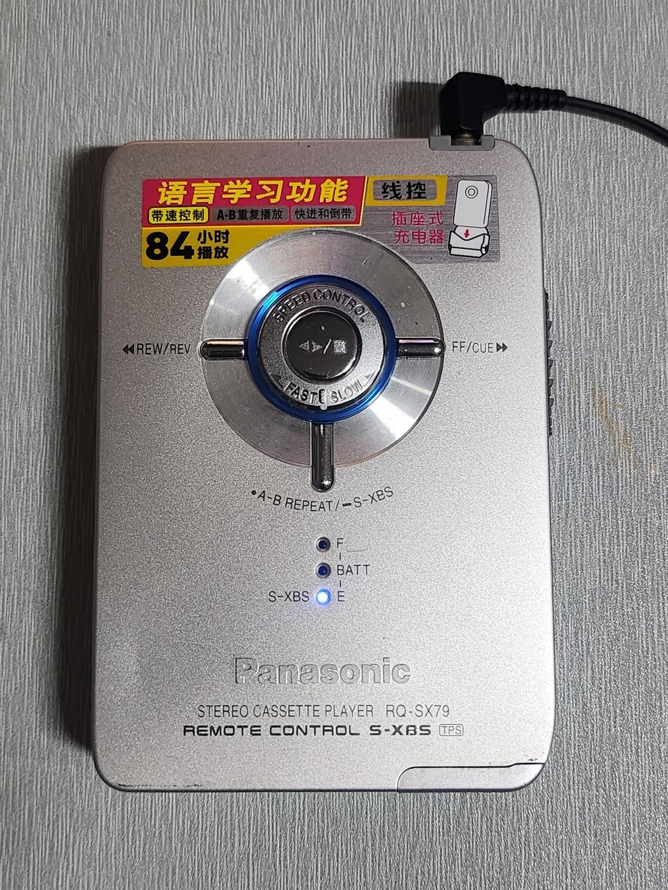 파나소닉 RQ-SX79 카세트 플레이어입니다