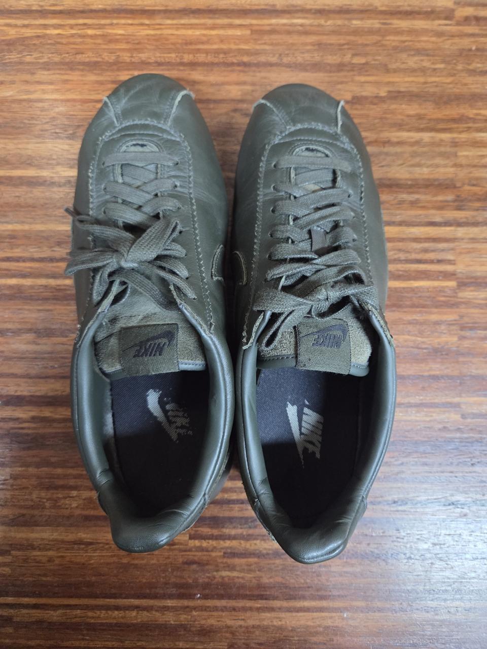 나이키 빈티지 코르테즈 레더 딥카키 285