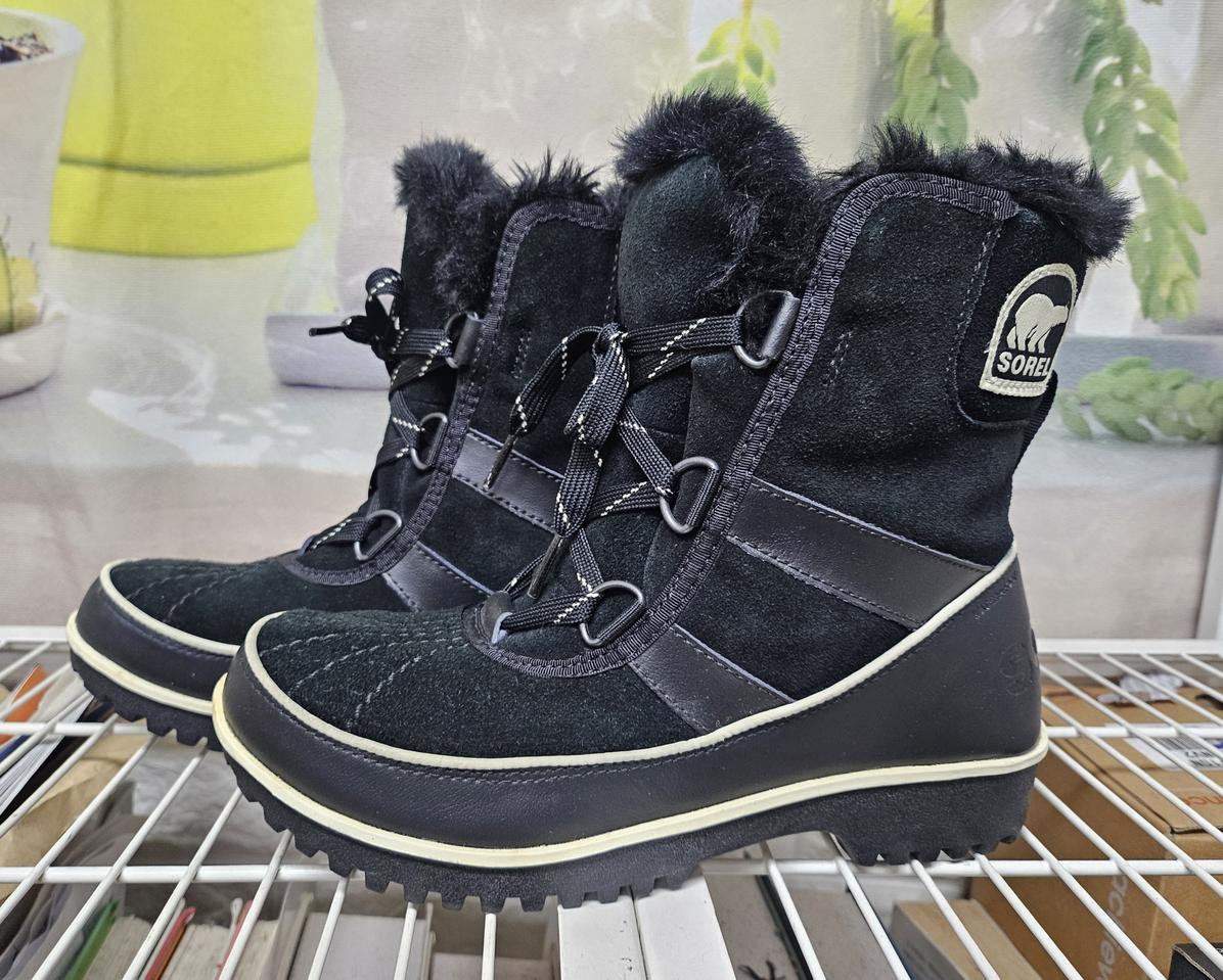소렐 여성 방한부츠 225 티볼리 스웨이드 방한화 털 앵클부츠 LB62
