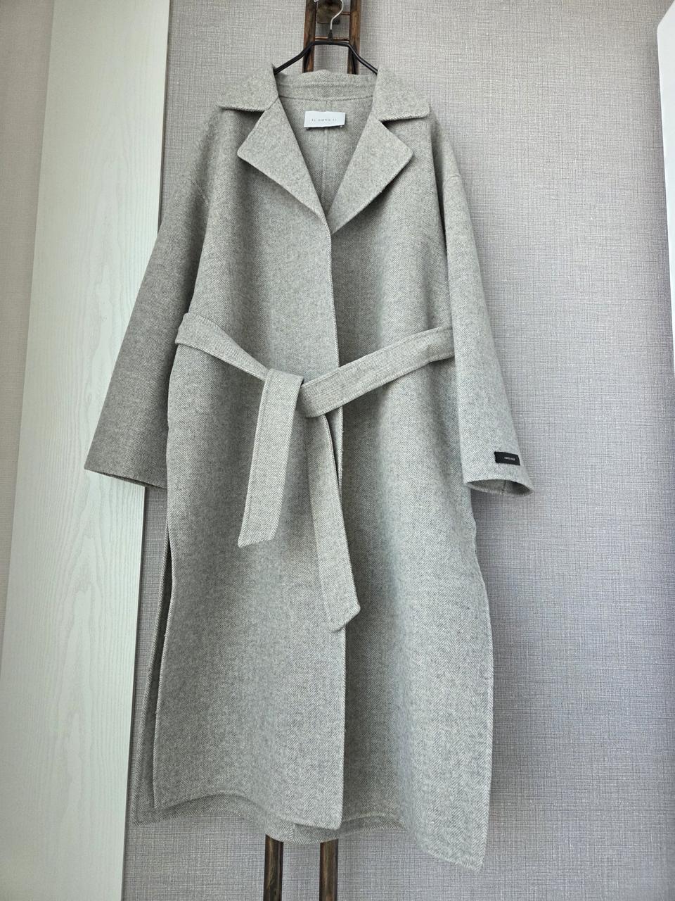 1L GONG 1L 울90% 핸드메이드 롱코트
