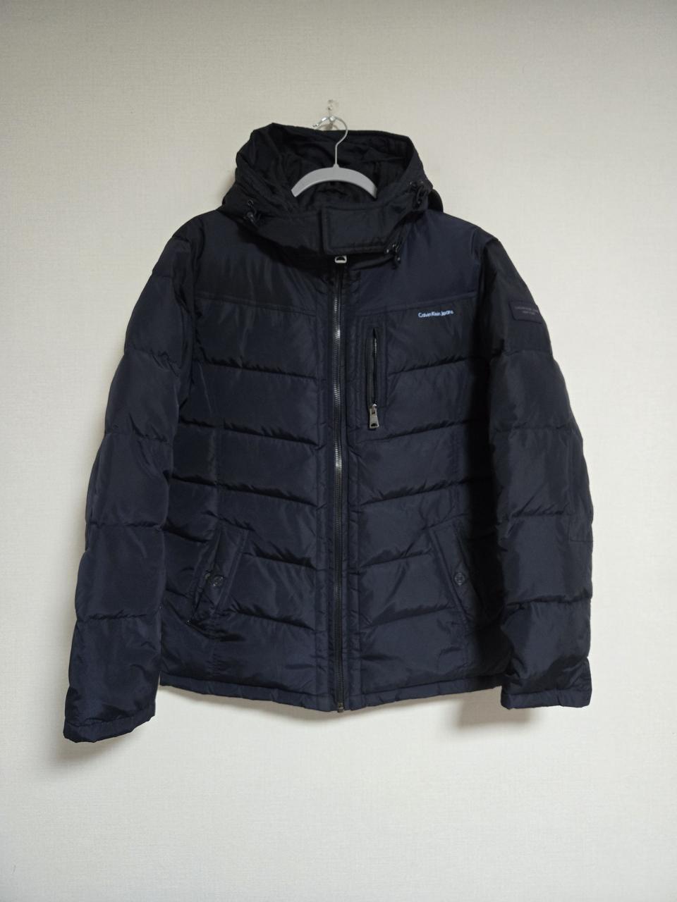캘빈클라인 남성 덕다운패딩 점퍼 100