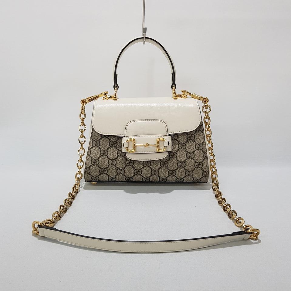 정품) 구찌 홀스빗 1955 미니 탑핸들 숄더백 703848