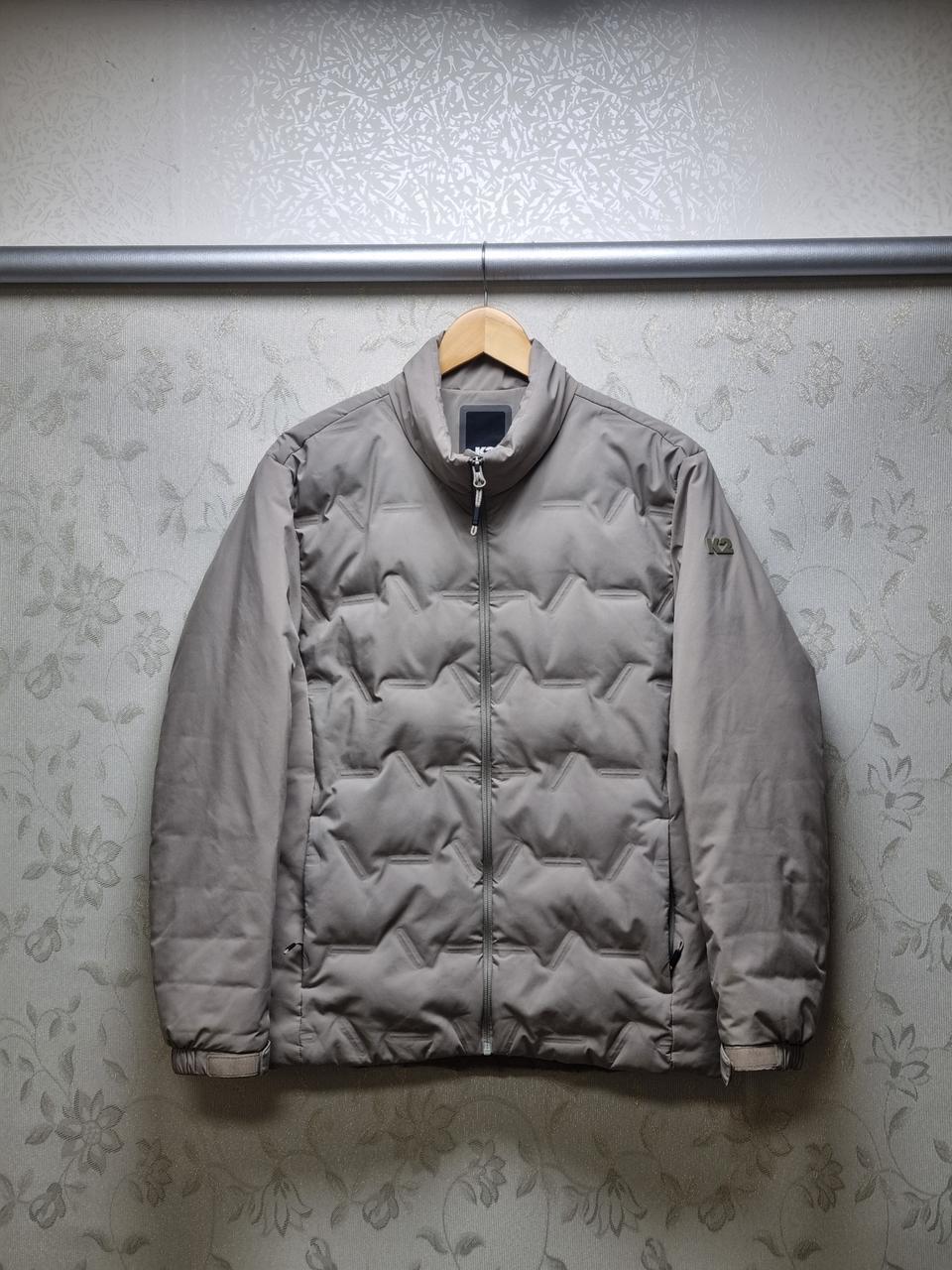 [남95] k2 구스 경량패딩 베이지