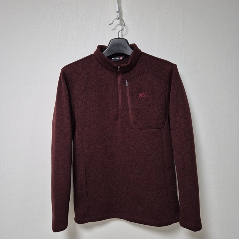 1596 밀레 남성100 기모 티셔츠 새옷수준 브랜드빌