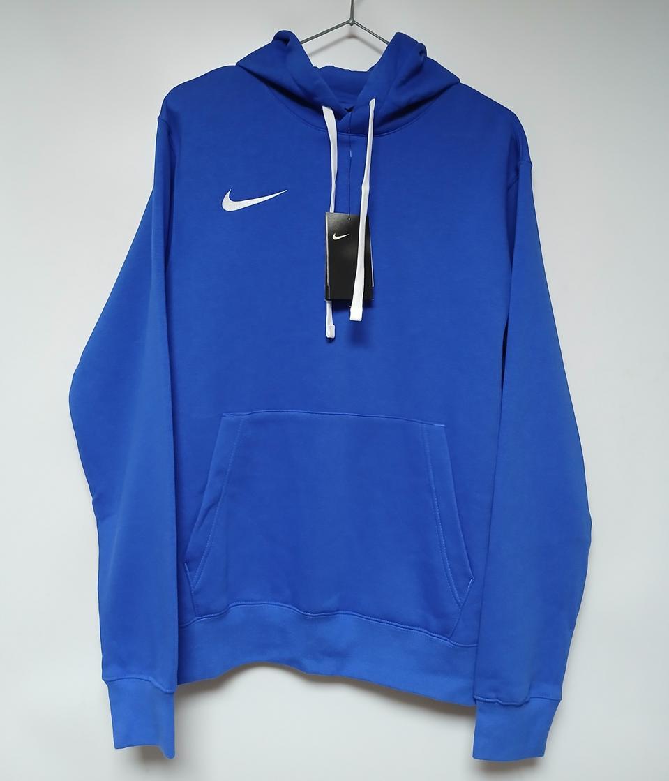 새상품 나이키 파란색 기모후드티 S