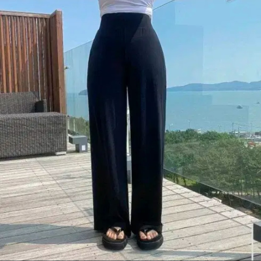 히프나틱 자체제작 역대급편해 와이드팬츠 롱 에이블리 트레이닝팬츠