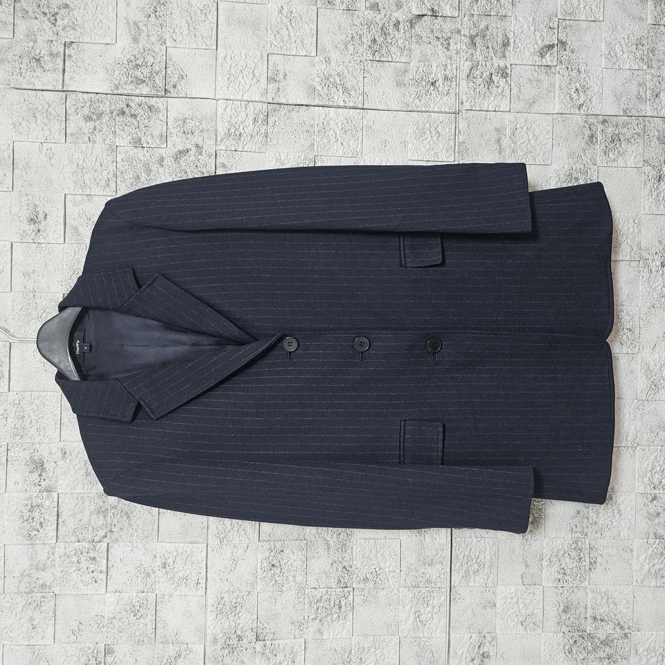 띠어리 스트라이프 스판 자켓