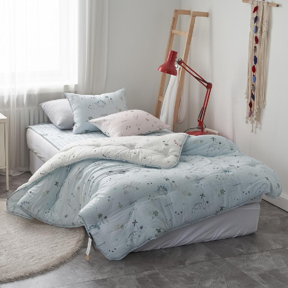 텐셀 모달 100% 공룡 차렵이불 키즈 어린이 사계절 이불 패드 침구 S