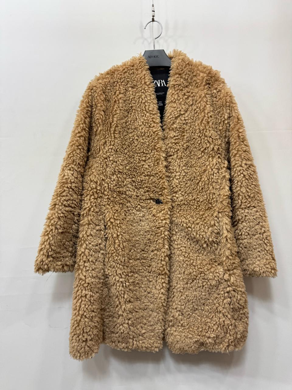 •XS) 자라 뽀글이 코트