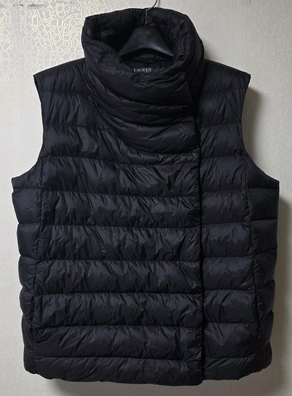 랄프로렌 Ralph Lauren 언밸런스 덕다운 패딩 베스트 여성 XL