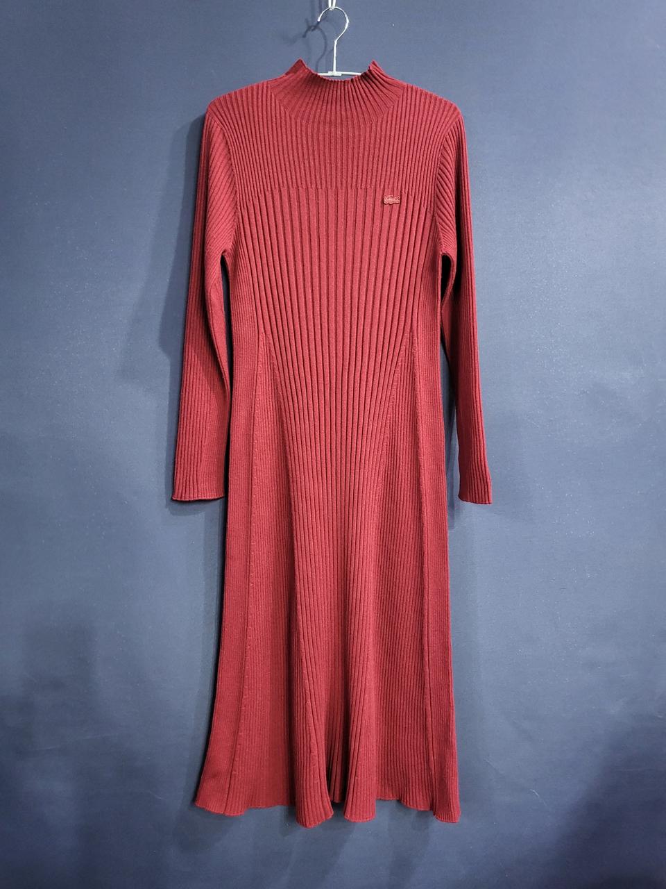 라코스테 울 니트 롱원피스