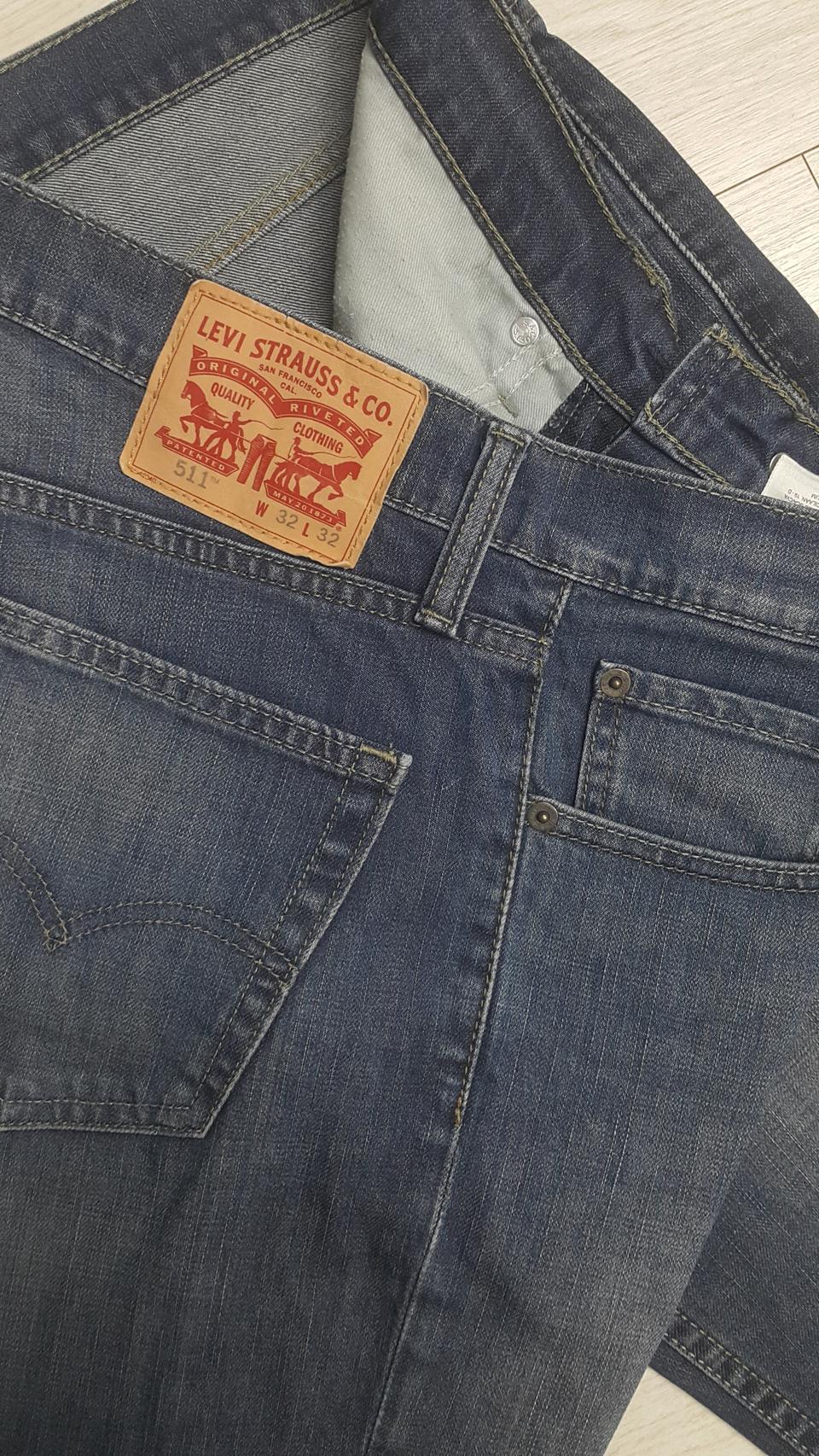 리바이스진511(해외판) 스판청바지 32"(No.888)S급!