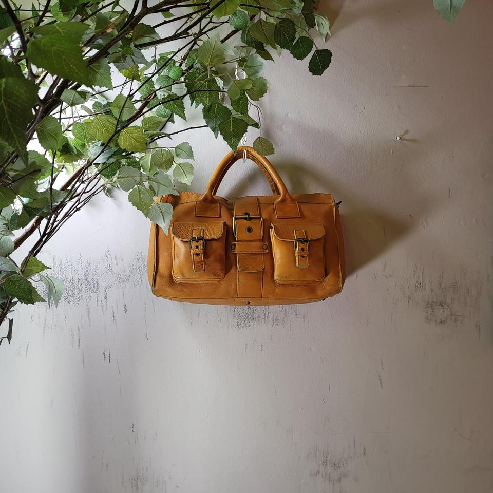 레더 빈티지 보스턴백