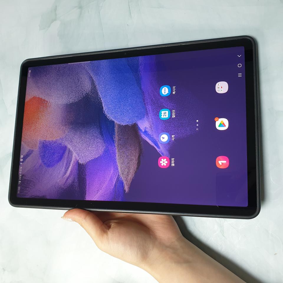 갤럭시 탭S7FE WIFI (T733) S급+정품커버케이스+S펜 판매