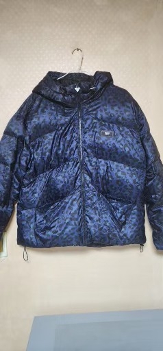 리복 레오파드  패딩점퍼/사이즈L/신형/새상품급