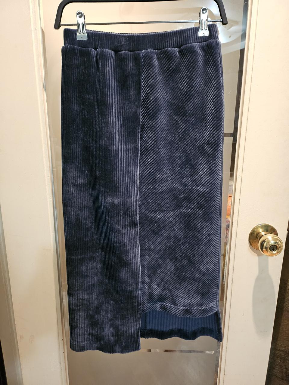 비아드젠 밴딩 코듀로이 롱스커트 F