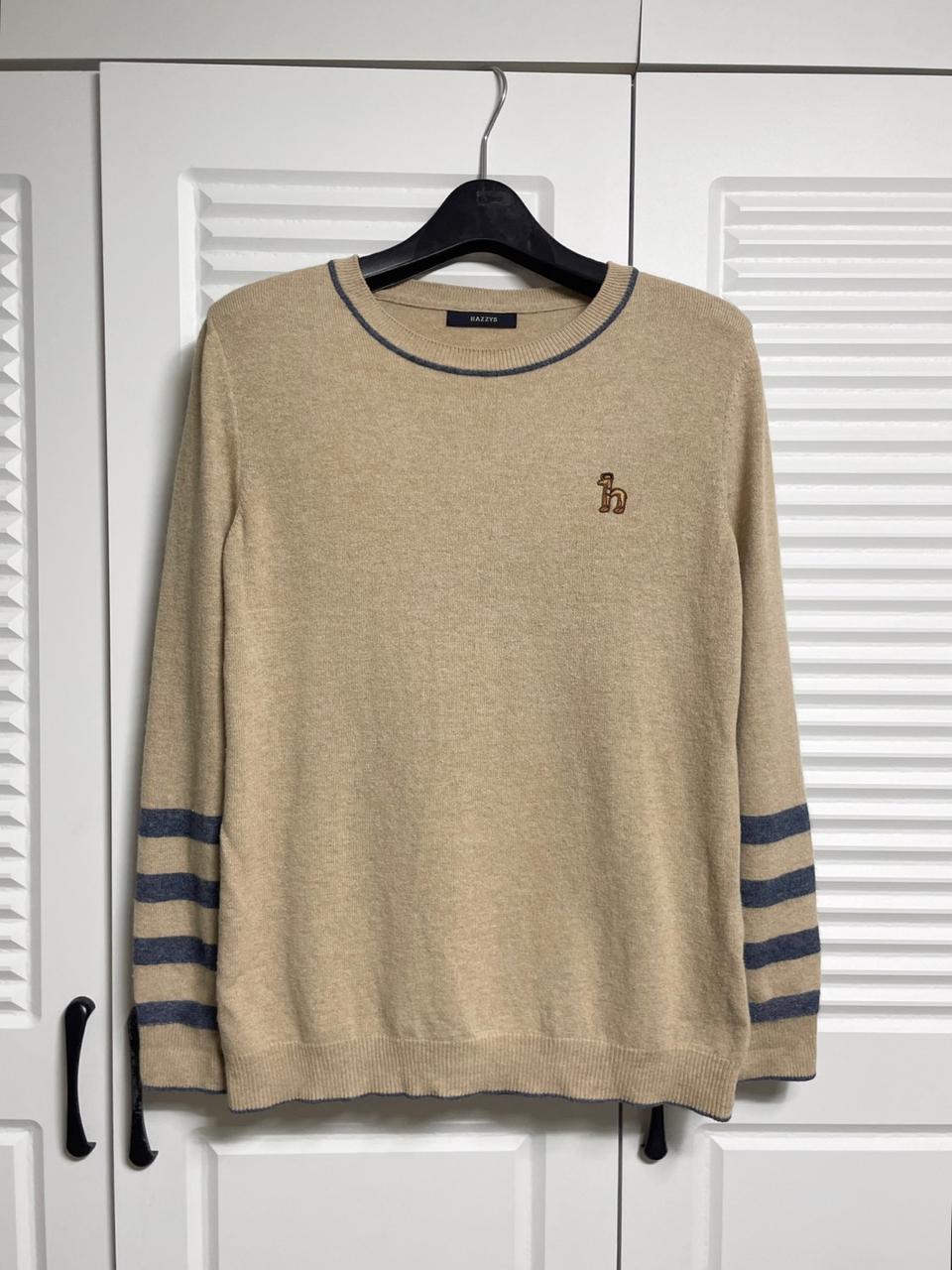 헤지스 니트 티셔츠