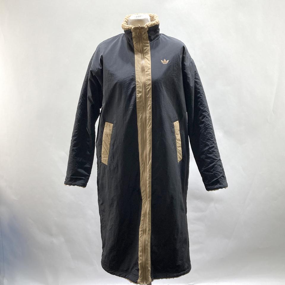 아디다스 여성 롱 쉐르파 자켓 양면 FREE 영구제