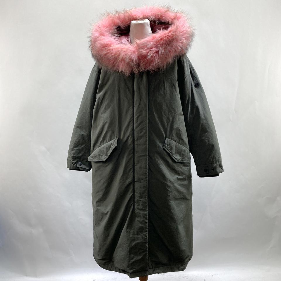 코오롱스포츠 여성 야상 롱다운자켓 100 영구제