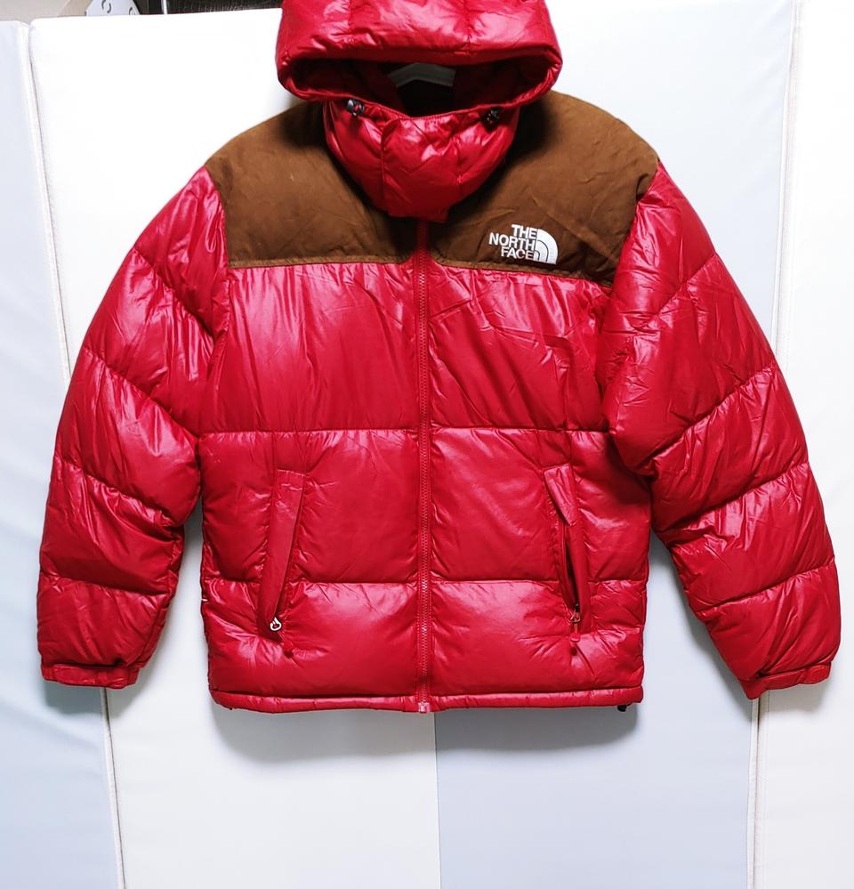 [M] 노스페이스 눕시 패딩점퍼 700LTD 레드1375