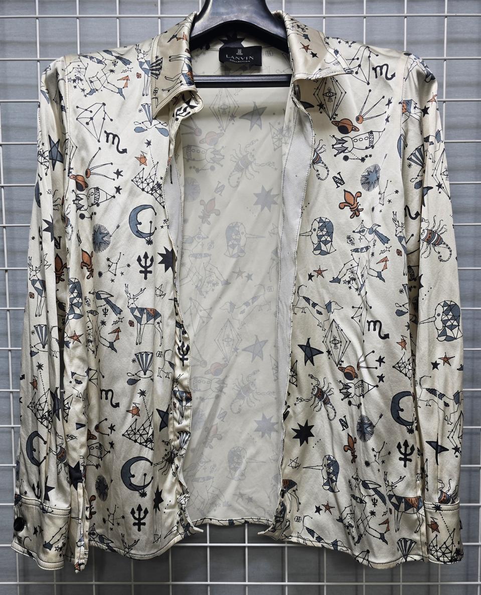 LANVIN 랑방 컬렉션 견 긴팔 블라우스