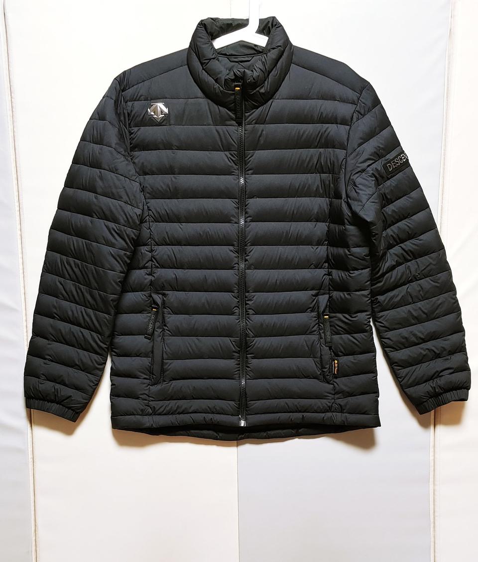 [XL] 데상트 구스 경량 패딩점퍼 블랙542