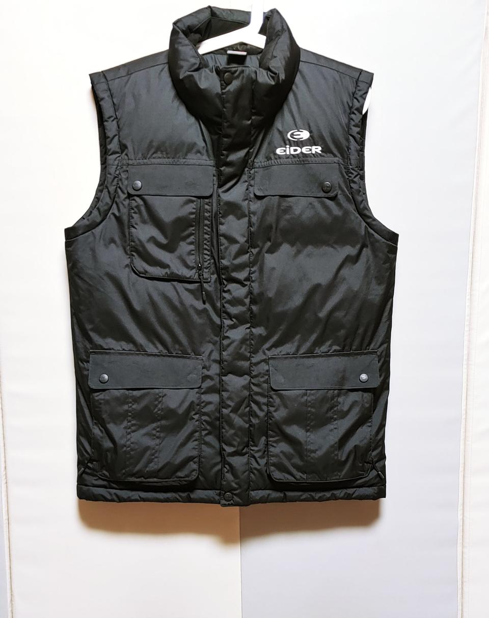 [XL] 아이더 덕다운 패딩조끼 블랙394