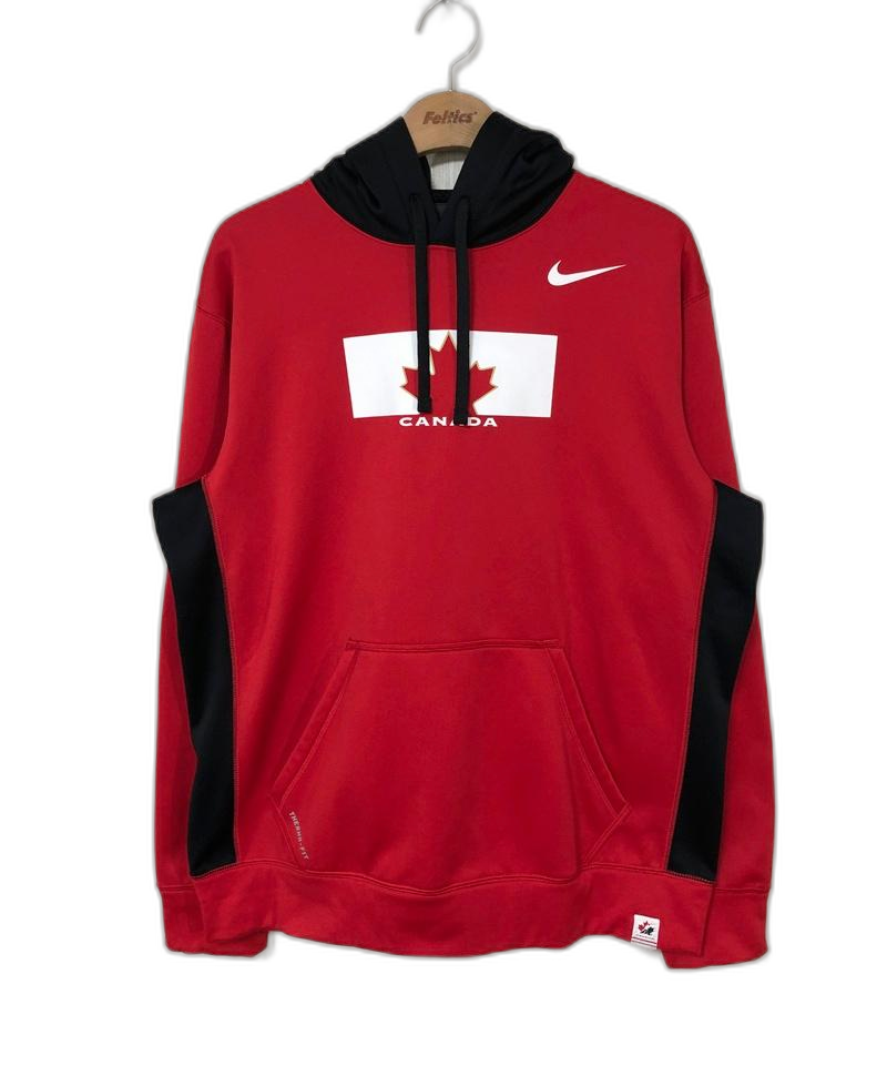 나이키 캐나다 아이스하키국대 풀오버후디 M(해외)