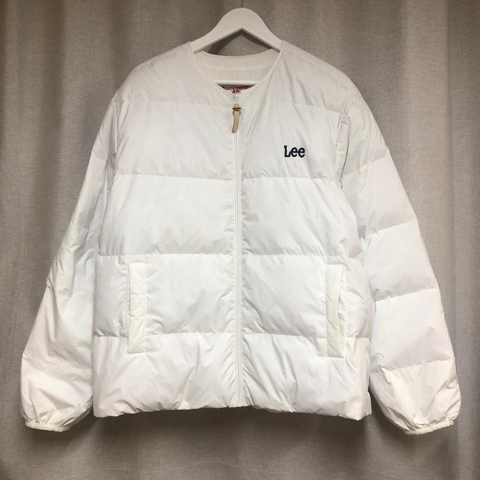 Lee 리 스톰라이더 화이트 덕다운 패딩 M