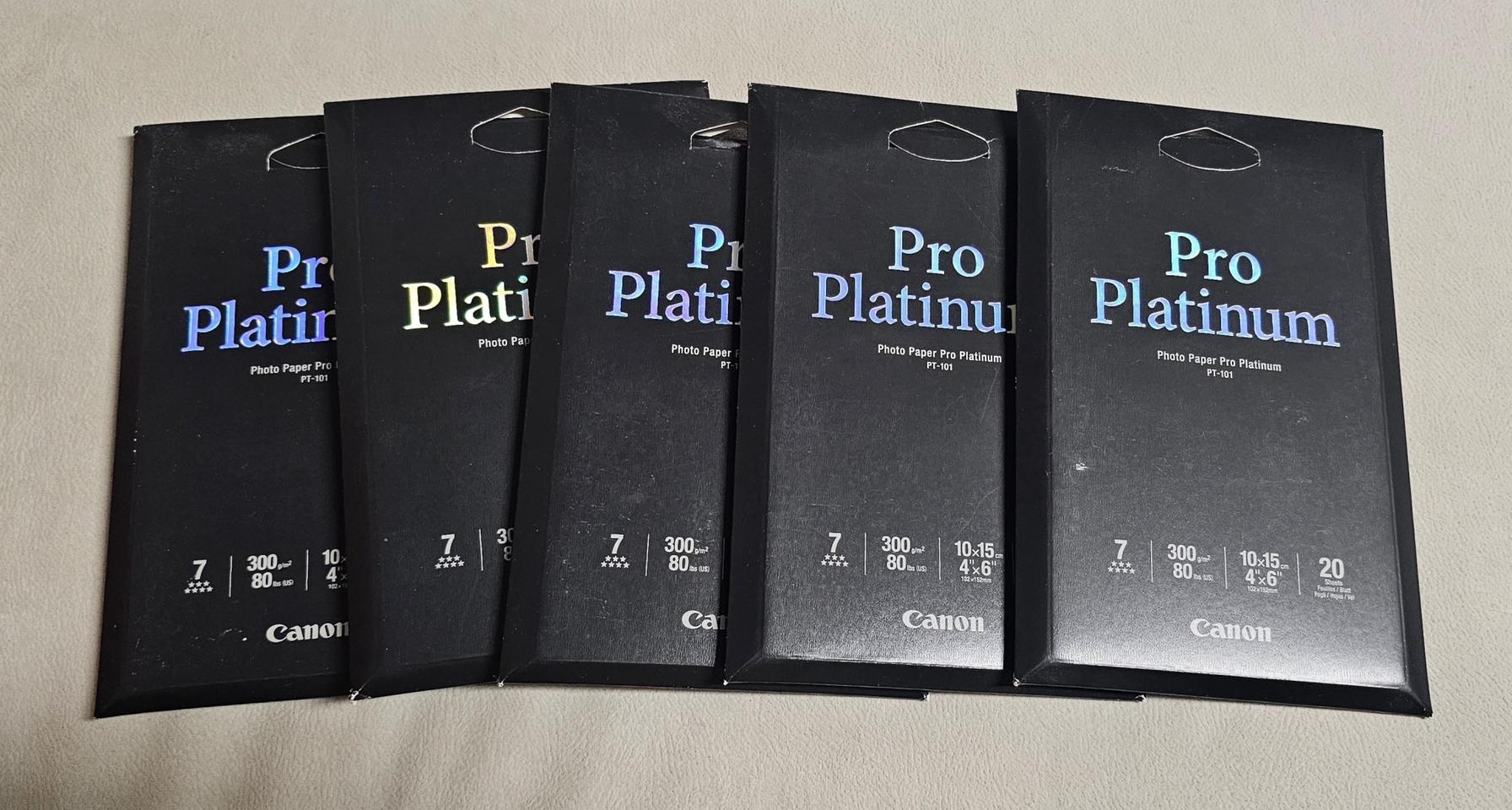 캐논 포토용지 / 사진인화지 4X6 사이즈 20매새상품