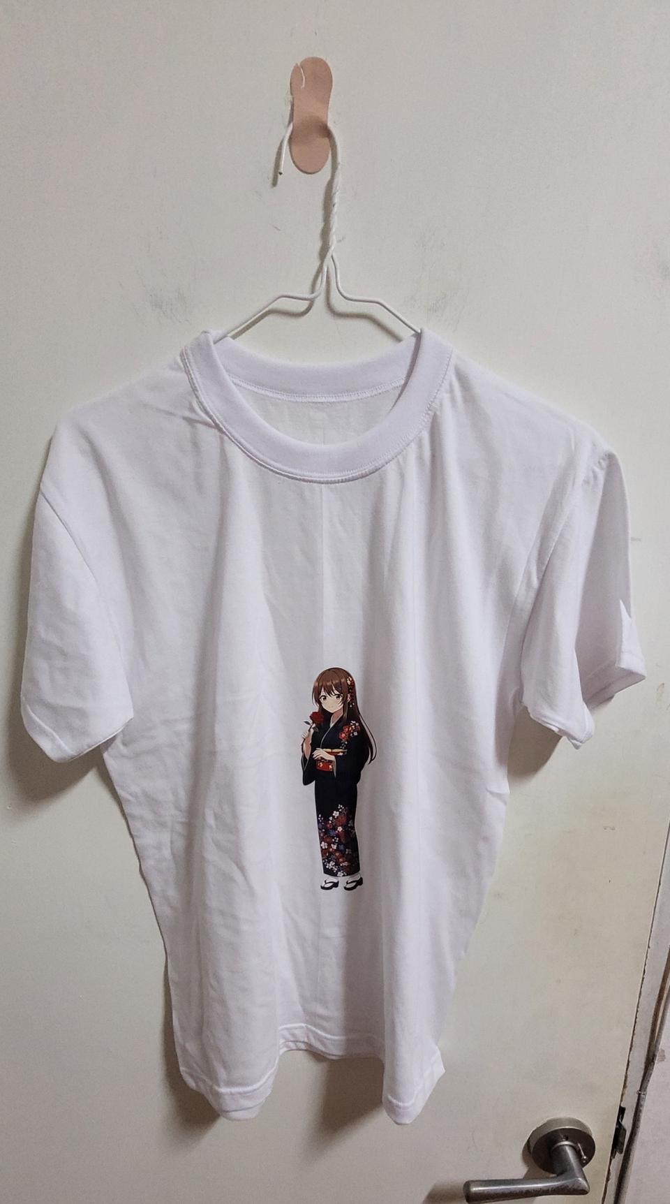 일본 애니메이션 블루 리본 소녀 라뷰 반팔티셔츠 S(90)새상품