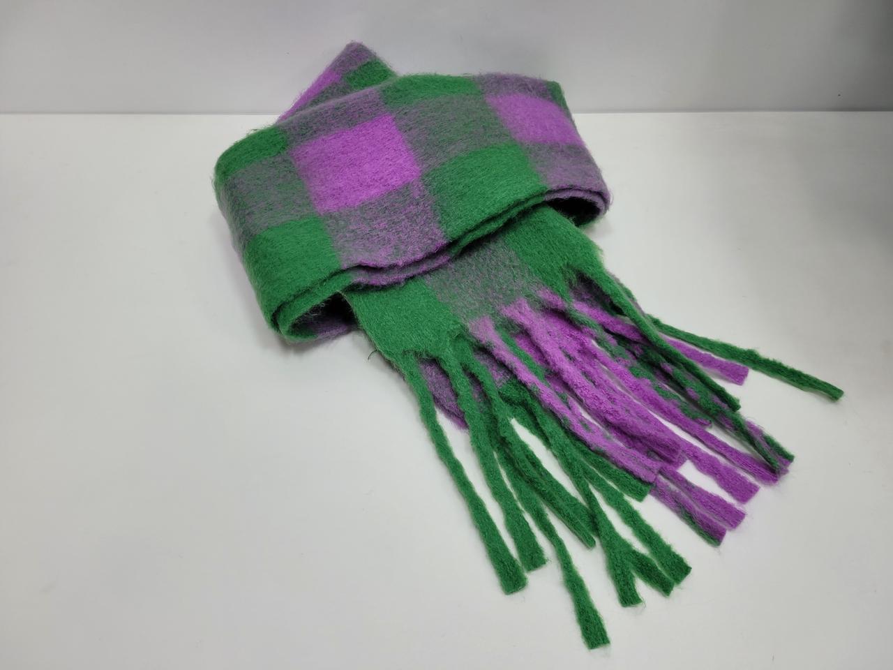 써스데이아일랜드 23FW 빅킹엄 체크 머플러 / 210x38