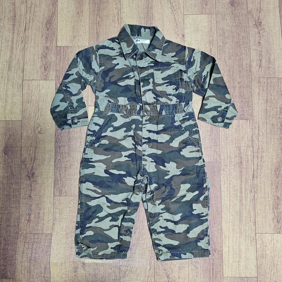 일판 아동 밀리터리 올인원(신장90~100센치)