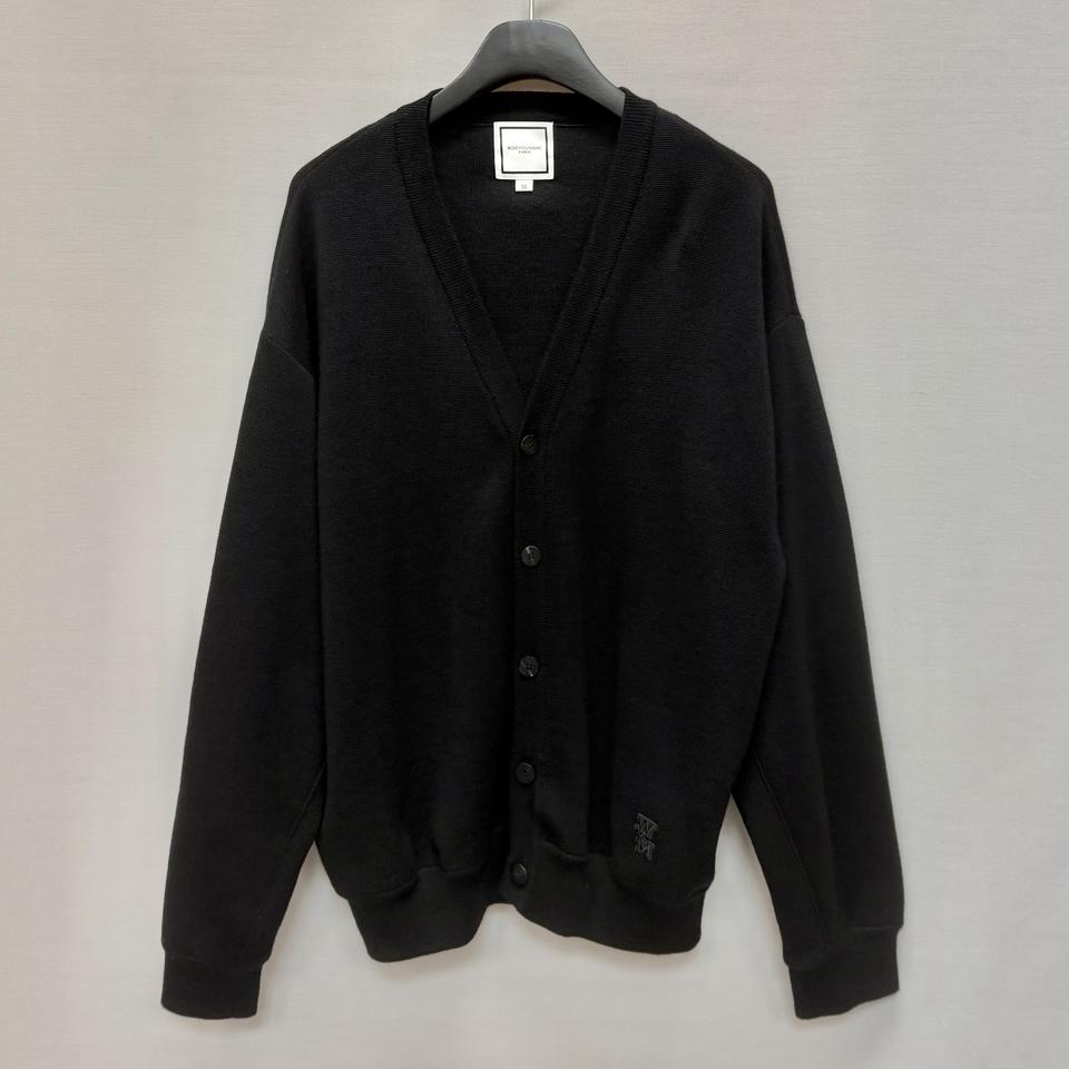 우영미 브이넥 울 가디건 (105)