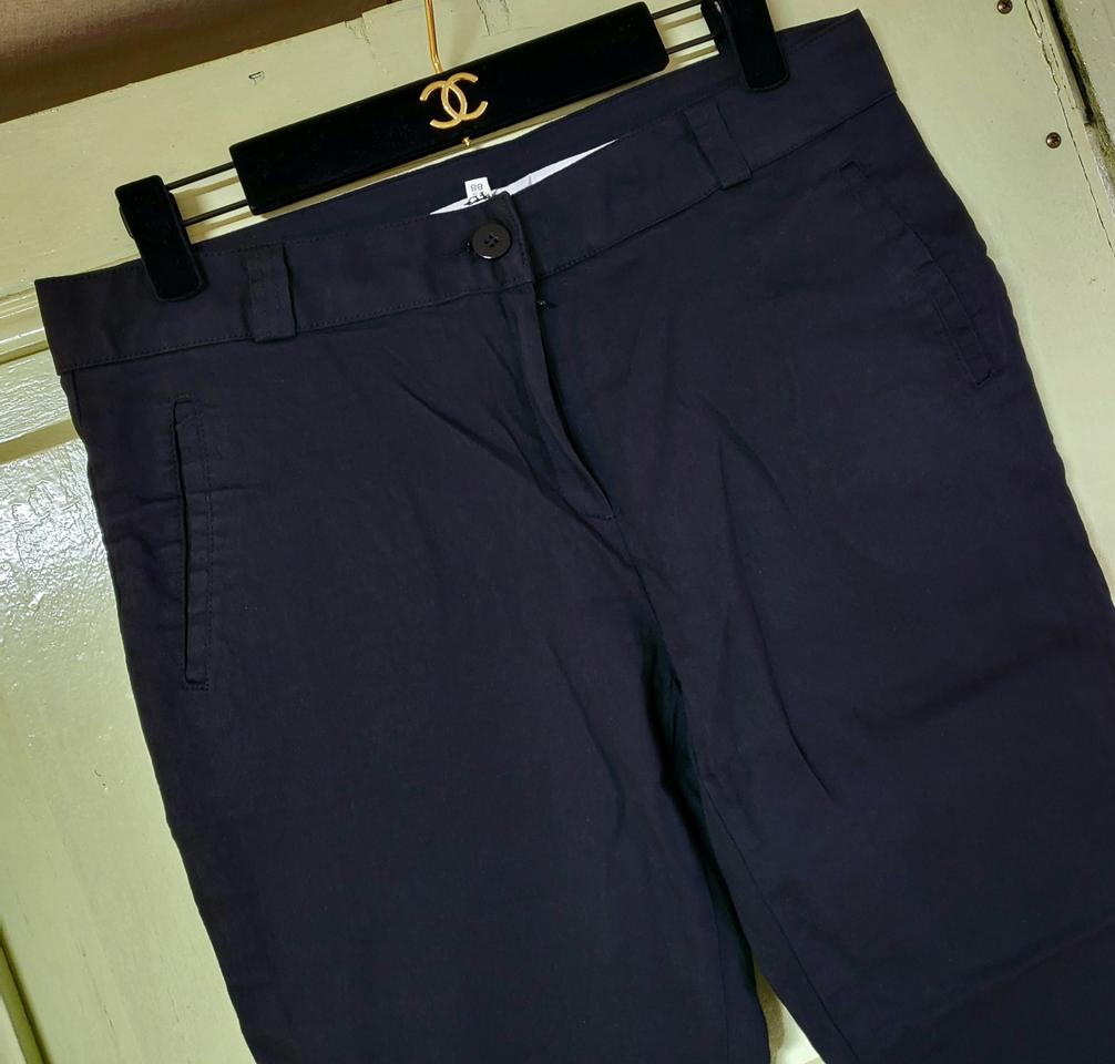 코튼 면 사방 스판 슬렉스 블랙 32