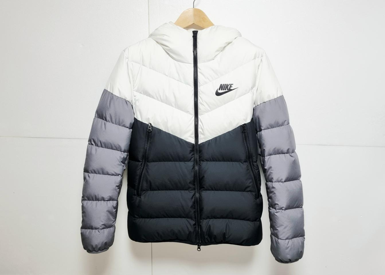 남성 정가20만 나이키 덕 다운 패딩 파카 트레이닝복